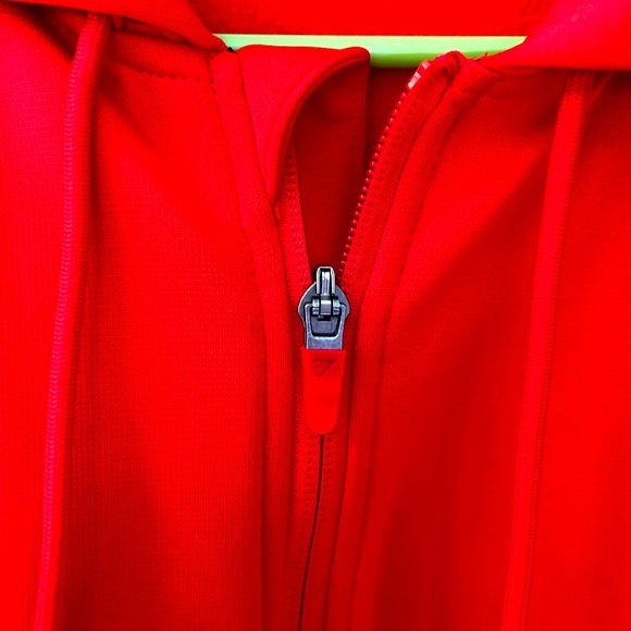 Gym Shark Men’s Arrival Zip Up Hoodie, Small, Red - Picture 7 of 9